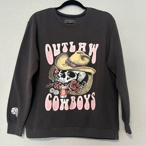 Love for Humanity Outlaw Cowboys Sweatshirt